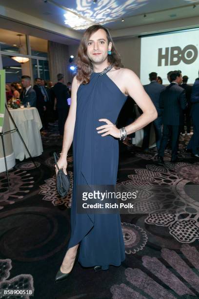 Jacob Tobia at Point Honors Los Angeles 2017, benefiting Point Foundation, at The Beverly Hilton Hotel on October 7, 2017 in Beverly Hills,...
