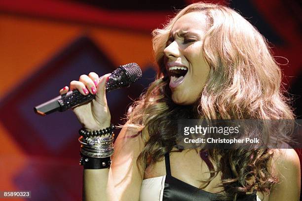 Leona Lewis performs at The GRAMMY Celebration Concert Tour presented by T-Mobile Sidekick at The Hollywood Palladium in Hollywood, CA on April 9,...