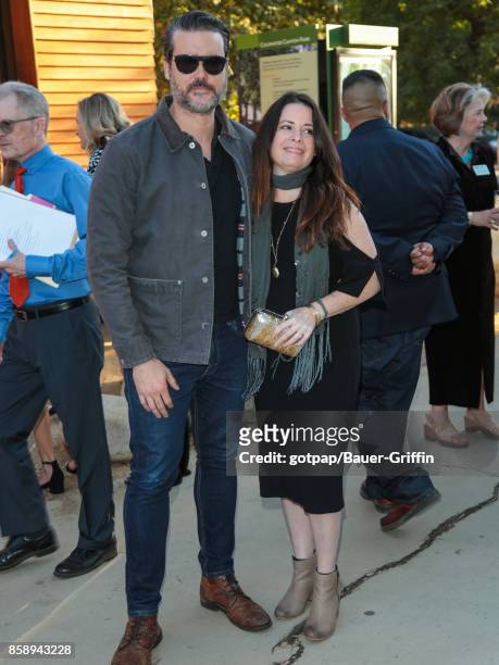 Holly Marie Combs is seen attending TreePeople's an Evening Under The Harvest Moon Charity Gala at TreePeople in Beverly Hills on October 07, 2017 in...