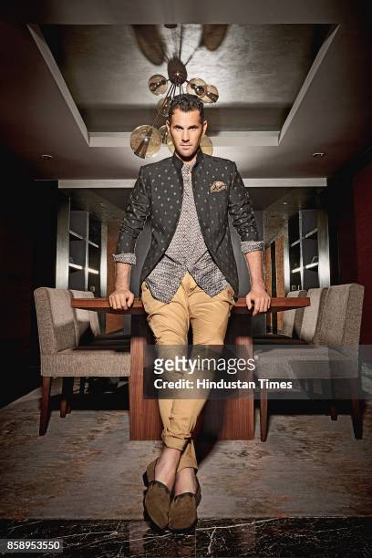 Australian cricketer Shaun Tait poses during an exclusive interview with HT Brunch-Hindustan Times, on June 16, 2017 in Mumbai, India.