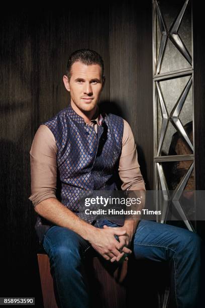 Australian cricketer Shaun Tait poses during an exclusive interview with HT Brunch-Hindustan Times, on June 16, 2017 in Mumbai, India.