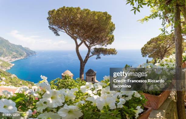 ravello, amalfi coast, sorrento - amalfi stock pictures, royalty-free photos & images