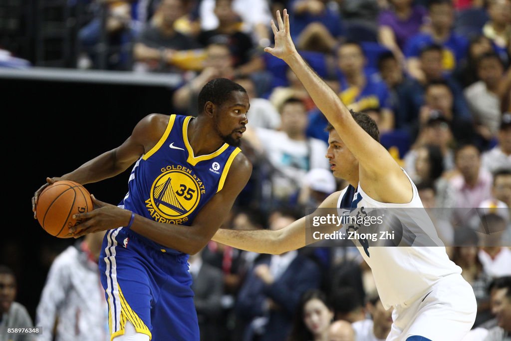 Golden State Warriors v Minnesota Timberwolves