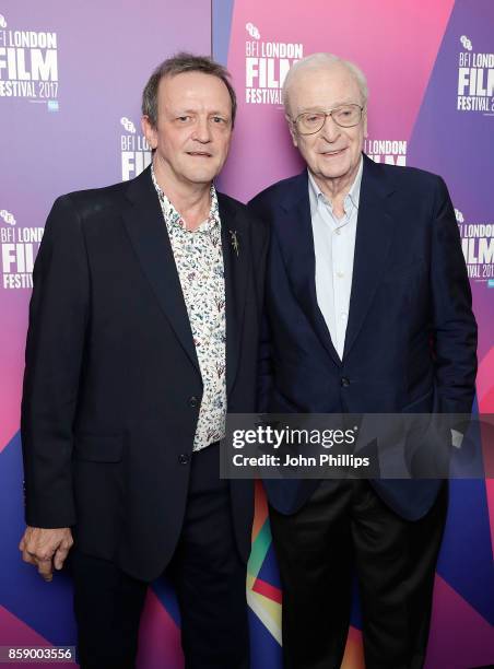 Director David Batty and Michael Caine attend a screening "My Generation" during the 61st BFI London Film Festival on October 8, 2017 in London,...