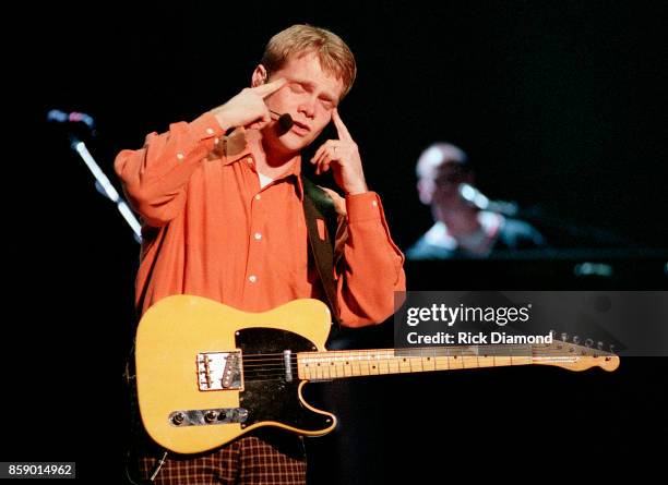 Singer/Songwriter Steven Curtis Chapman performs at The Fox Theater in Atlanta Georgia March 08, 1997