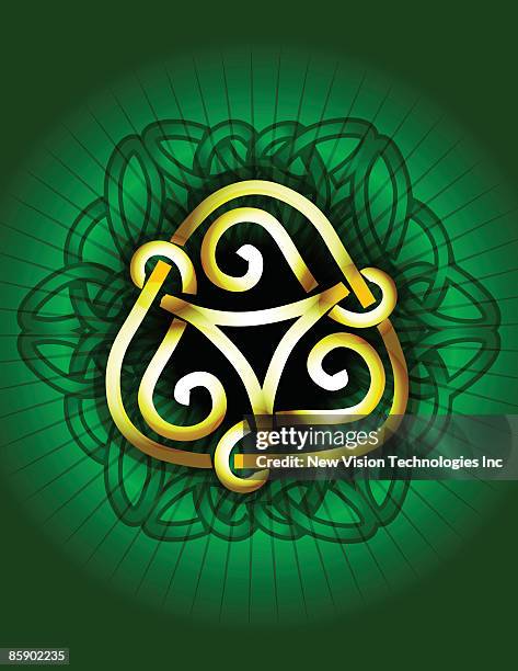 celtic knot - celtic knot stock illustrations