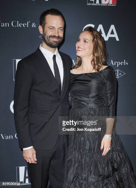 Benjamin Millepied and Natalie Portman arrive at the L.A. Dance Project's Annual Gala at L.A. Dance Project on October 7, 2017 in Los Angeles,...