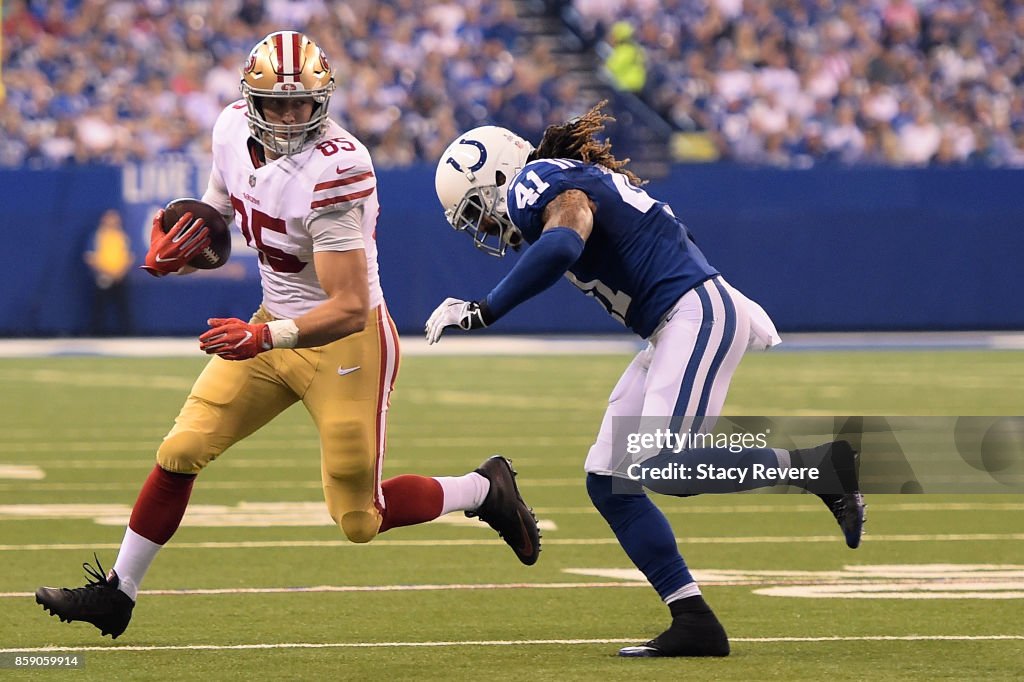 San Francisco 49ers v Indianapolis Colts