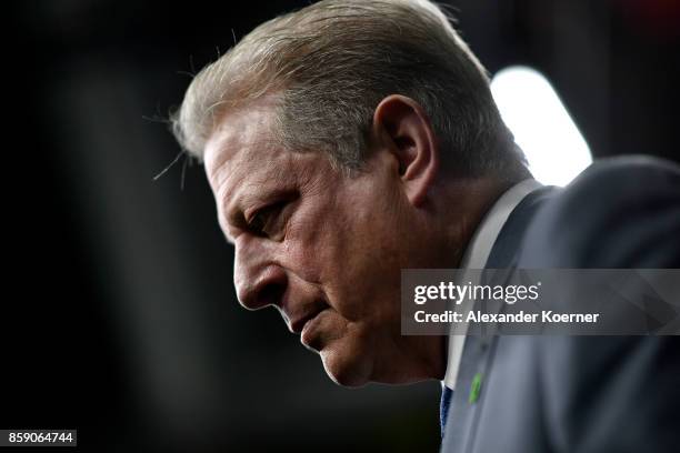 Al Gore attends the 'An Inconvenient Sequel' premiere at the 13th Zurich Film Festival on October 8, 2017 in Zurich, Switzerland. The Zurich Film...