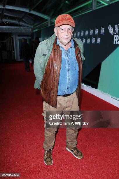 David Bailey attends the Thrill Gala & UK Premiere of "Blade Of The Immortal" during the 61st BFI London Film Festival on October 8, 2017 in London,...