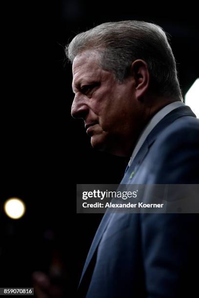 Al Gore attends the 'An Inconvenient Sequel' premiere at the 13th Zurich Film Festival on October 8, 2017 in Zurich, Switzerland. The Zurich Film...