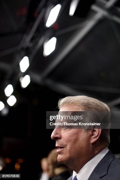 Al Gore attends the 'An Inconvenient Sequel' premiere at the 13th Zurich Film Festival on October 8, 2017 in Zurich, Switzerland. The Zurich Film...