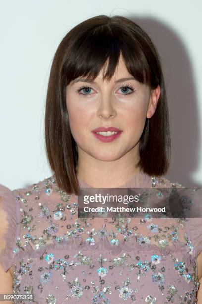 Alexandra Roach poses for a picture at the 26th British Academy Cymru Awards held at St David's Hall on October 8, 2017 in Cardiff, Wales.