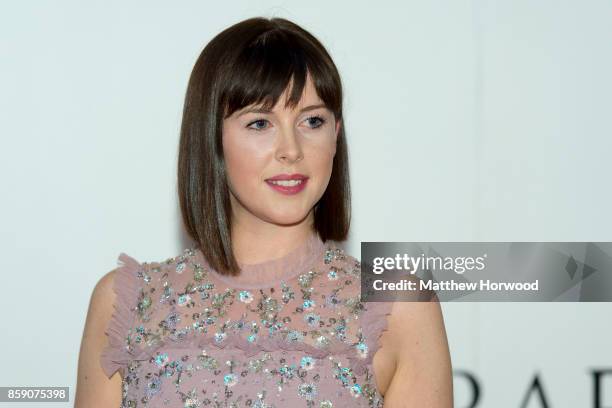 Alexandra Roach poses for a picture at the 26th British Academy Cymru Awards held at St David's Hall on October 8, 2017 in Cardiff, Wales.