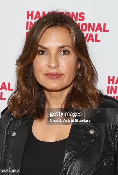 Producer Mariska Hargitay attends the red carpet for "I Am Evidence" during Hamptons International Film Festival 2017 - Day Four on October 8, 2017...