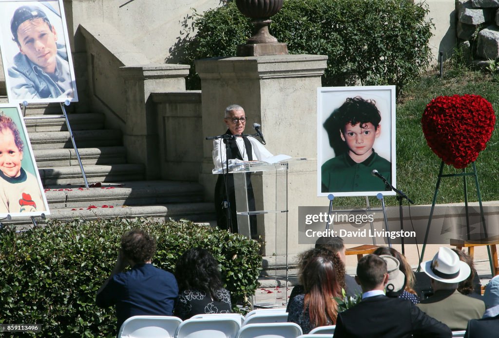 Anton Yelchin Life Celebration And Statue Unveiling Ceremony