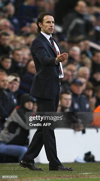 Middlesbrough manager Gareth Southgate during the Premier League football match between West Bromwich Albion and Middlesbrough at The Hawthorns in...