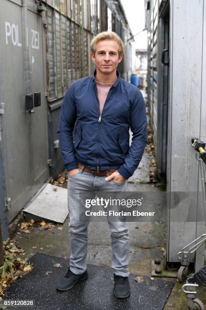 Daniel Roesner attends the 'Alarm fuer Cobra 11' fan meeting on October 8, 2017 in Huerth, Germany.