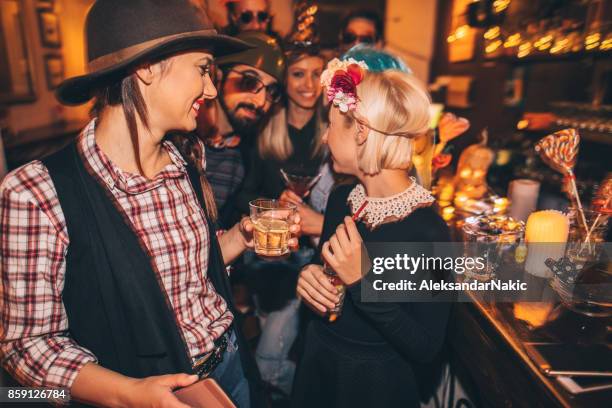 halloween party - flower girl stock pictures, royalty-free photos & images