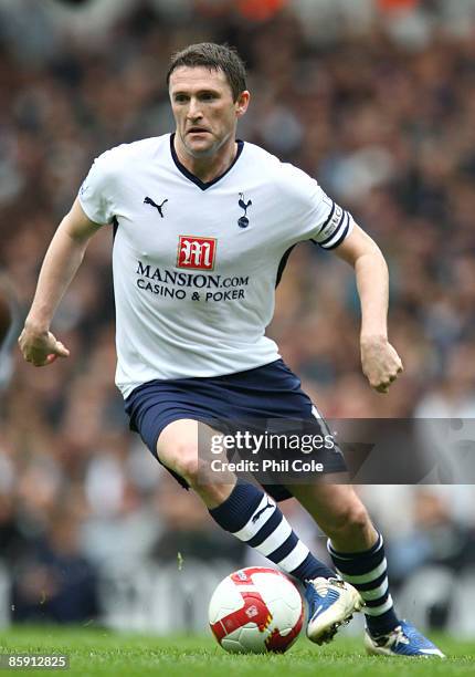 Robbie Keane of Tottenham Hotspur United during the Barclays Premier League match between Tottenham Hotspur and West Ham United at White Hart Lane on...