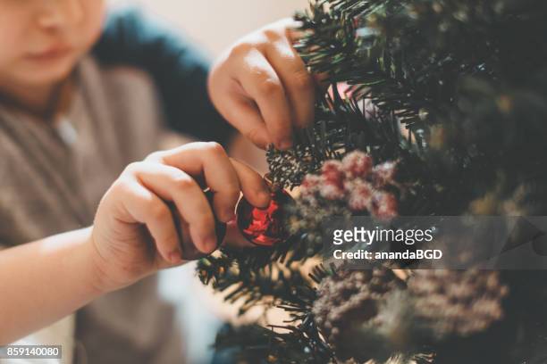 christmas-englische redewendung - decoration stock-fotos und bilder