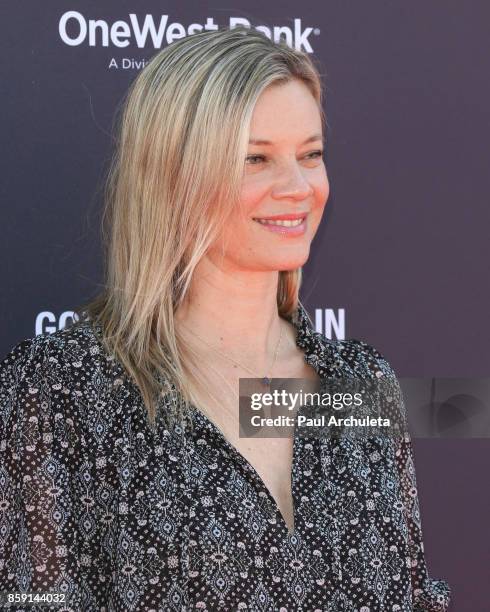 Actress Amy Smart attends P.S. ARTS' Express Yourself 2017 event at Barker Hangar on October 8, 2017 in Santa Monica, California.