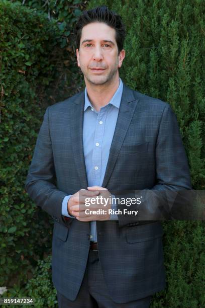 Actor David Schwimmer attends The Rape Foundation's Annual Brunch on October 8, 2017 in Los Angeles, California.
