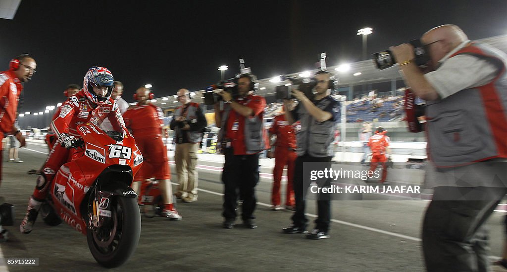 Ducati MotoGP rider Nicky Hayden of the