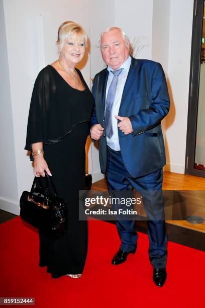 Boxing trainer Ulli Wegner and his wife Margret Wegner attend the German Boxing Awards 2017 on October 8, 2017 in Hamburg, Germany.