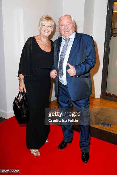 Boxing trainer Ulli Wegner and his wife Margret Wegner attend the German Boxing Awards 2017 on October 8, 2017 in Hamburg, Germany.