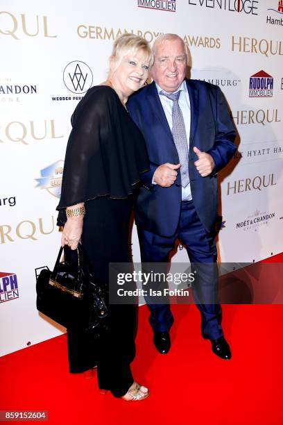 Boxing trainer Ulli Wegner and his wife Margret Wegner attend the German Boxing Awards 2017 on October 8, 2017 in Hamburg, Germany.