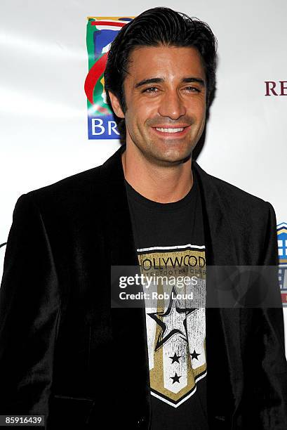 Gilles Marini attends the Hollywood United Football Club's Setanta Cup exhibition game after party at Opia Lounge on April 11, 2009 in New York City.