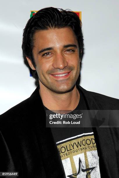 Gilles Marini attends the Hollywood United Football Club's Setanta Cup exhibition game after party at Opia Lounge on April 11, 2009 in New York City.