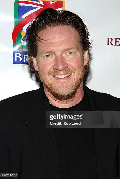 Donal Logue attends the Hollywood United Football Club's Setanta Cup exhibition game after party at Opia Lounge on April 11, 2009 in New York City.