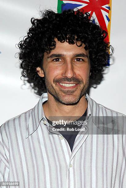 Ethan Zohn attends the Hollywood United Football Club's Setanta Cup exhibition game after party at Opia Lounge on April 11, 2009 in New York City.