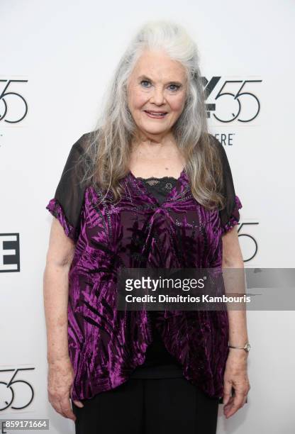 Actress Lois Smith attends 55th New York Film Festival screening of "Lady Bird" at Alice Tully Hall on October 8, 2017 in New York City.
