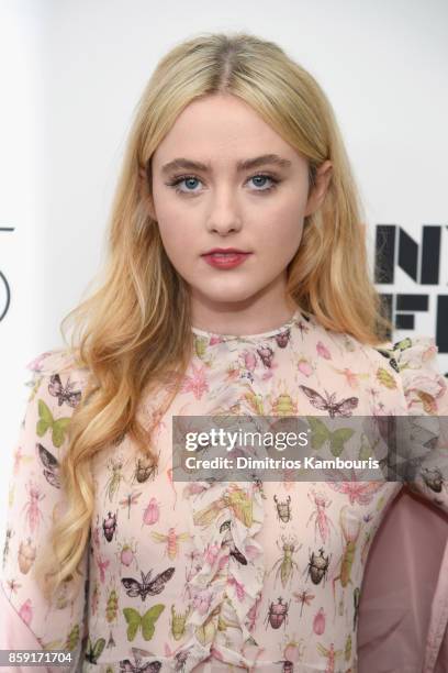 Actress Kathryn Newton attends 55th New York Film Festival screening of "Lady Bird" at Alice Tully Hall on October 8, 2017 in New York City.