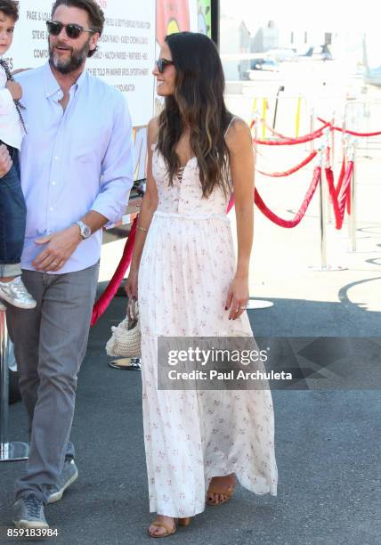 Actress Jordana Brewster attends P.S. ARTS' Express Yourself 2017 event at Barker Hangar on October 8, 2017 in Santa Monica, California.