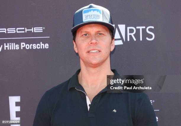 Comedian Hayes MacArthur attends P.S. ARTS' Express Yourself 2017 event at Barker Hangar on October 8, 2017 in Santa Monica, California.