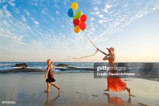 fun at the beach - orange county beach stock pictures, royalty-free photos & images