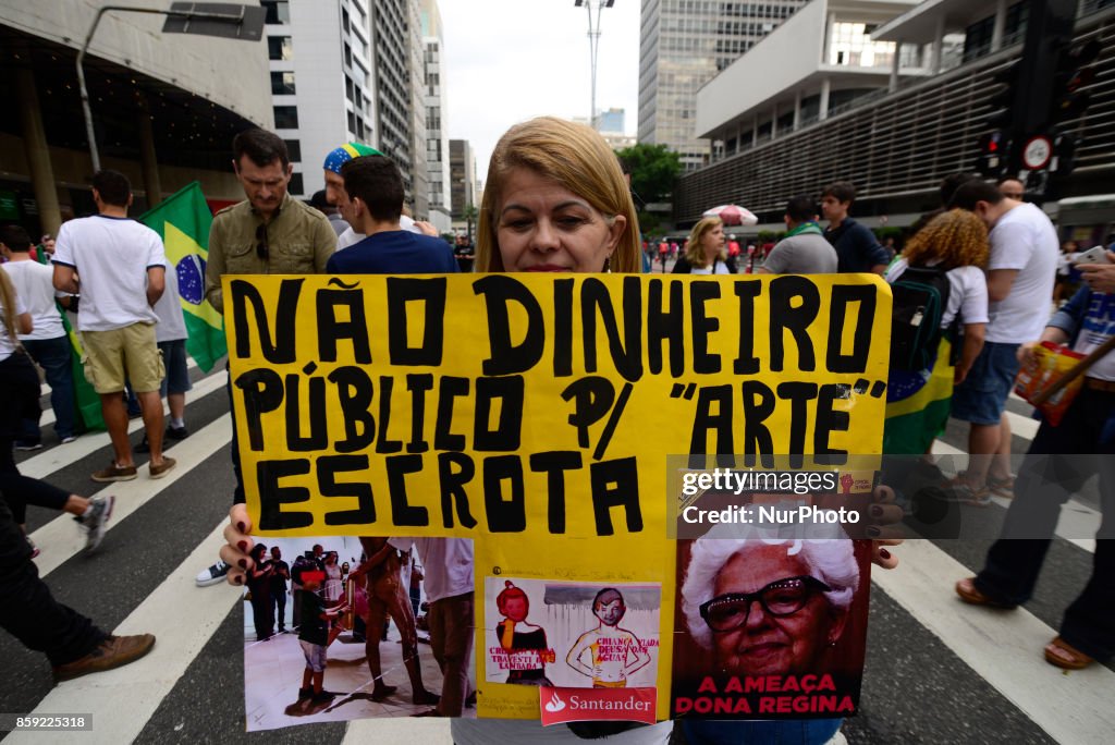 March for Family defence in Sao Paulo