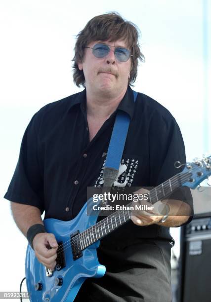 Firefall singer/guitarist Jock Bartley performs at Lite 100.5 FM's "Sparks in the Park: A Tribute to Americans" event at the Sam Boyd Stadium...