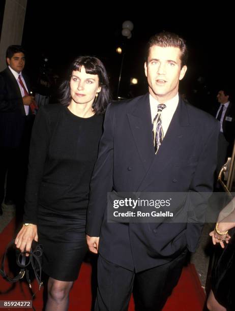 Mel Gibson and wife Robyn Moore