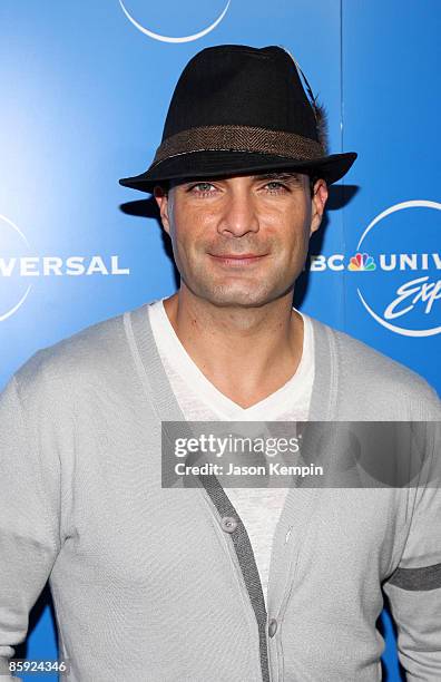 Personality Mauricio Islas attends the NBC Universal Experience at Rockefeller Center on May 12, 2008 in New York City.