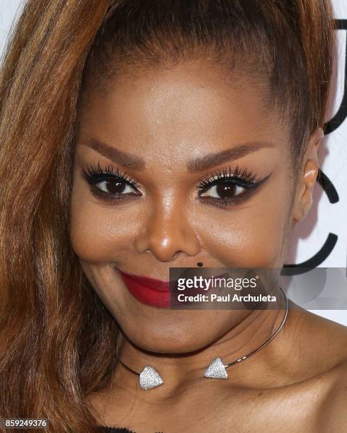 Recording Artist Janet Jackson attends her State Of The World Tour after party at Lure Nightclub on October 8, 2017 in Los Angeles, California.