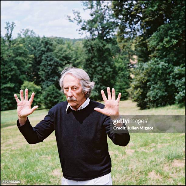 Grosrouvre, FRANCE Actor Jean Rochefort is photographed for Self Assignment on September 24, 2008 in Grosrouvre, France.