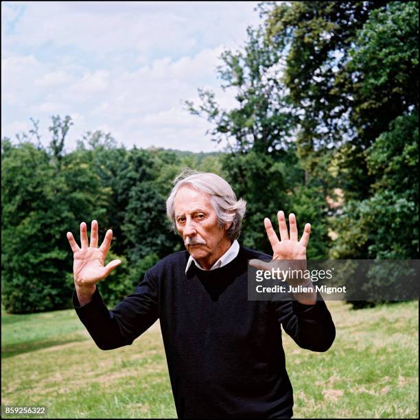 Grosrouvre, FRANCE Actor Jean Rochefort is photographed for Self Assignment on September 24, 2008 in Grosrouvre, France.