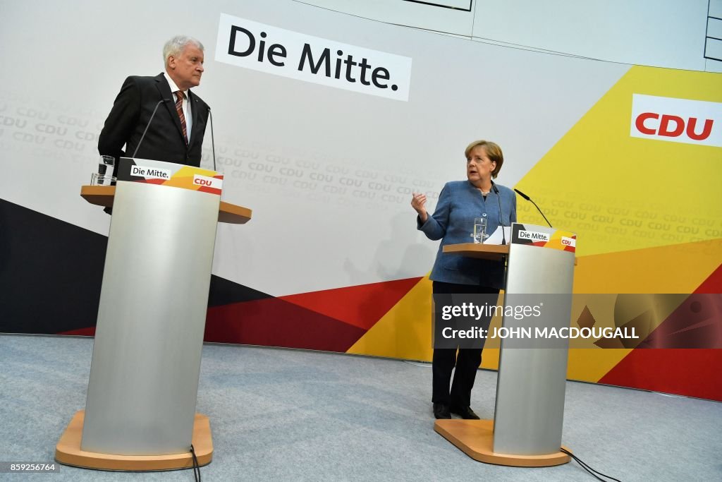 GERMANY-POLITICS-CDU-CSU-COALITION