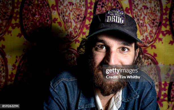 Actor Josh Safdie is photographed during the 61st BFI London Film Festival on October 6, 2017 in London, England.