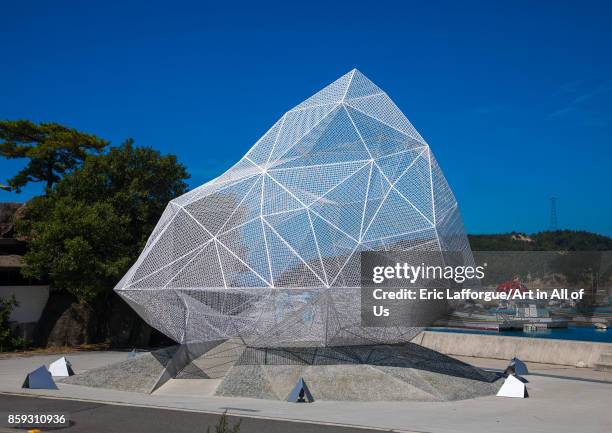 Naoshima pavilion by Sou Fujimoto, Seto Inland Sea, Naoshima, Japan on August 24, 2017 in Naoshima, Japan.